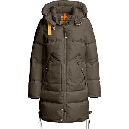 Long Bear Hooded Down Coat - Women's