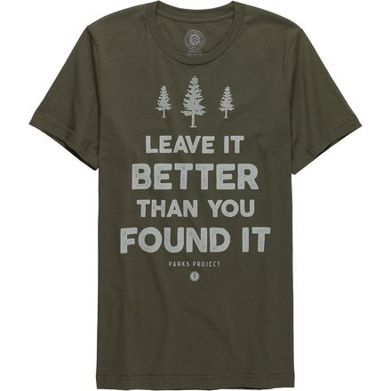 Parks Project - Leave It Better Trees Short-Sleeve T-Shirt - Men's