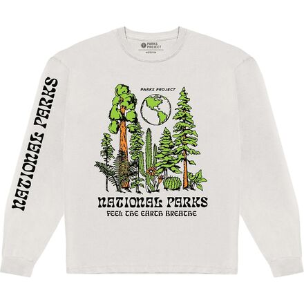 Parks Project - Feel The Earth Breathe Long-Sleeve T-Shirt - Men's - Natural