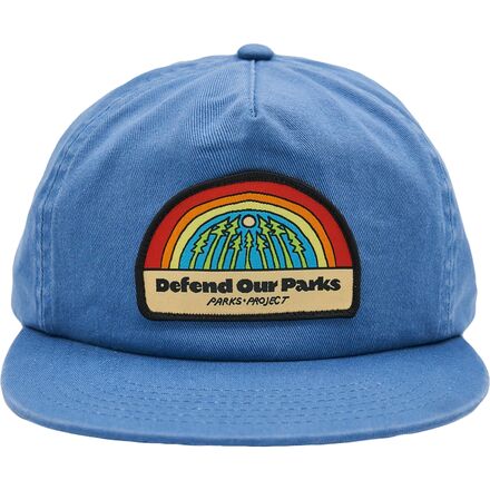 Parks Project - Defend Rainbow Hat - Blue