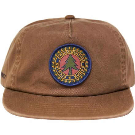 Parks Project - Vintage Tree Patch Hat - Brown