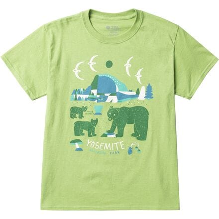 Parks Project - Yosemite Cubs Short-Sleeve T-Shirt - Kids' - Light Green