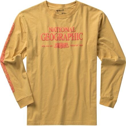 Parks Project - x National Geographic Legacy Puffy Print Long-Sleeve T-Shirt - Mustard