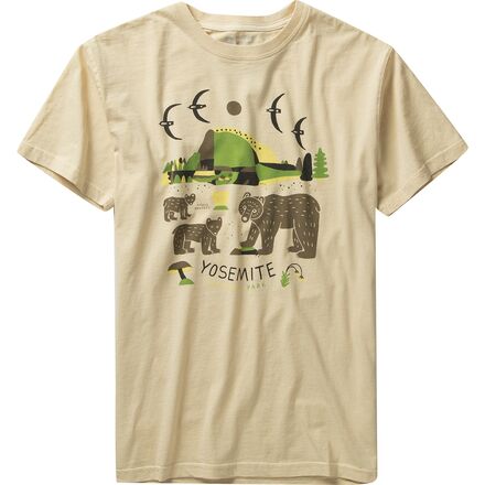 Parks Project - Yosemite Cubs Ecosystem Organic T-Shirt - Men's - Natural