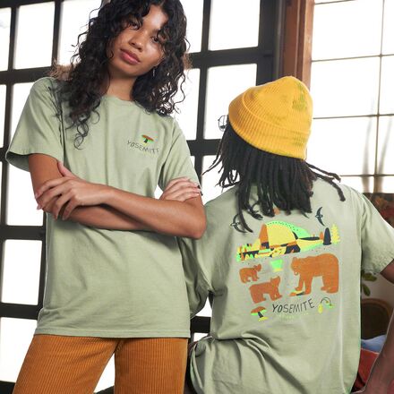 Parks Project - Yosemite Cubs Ecosystem Organic T-Shirt