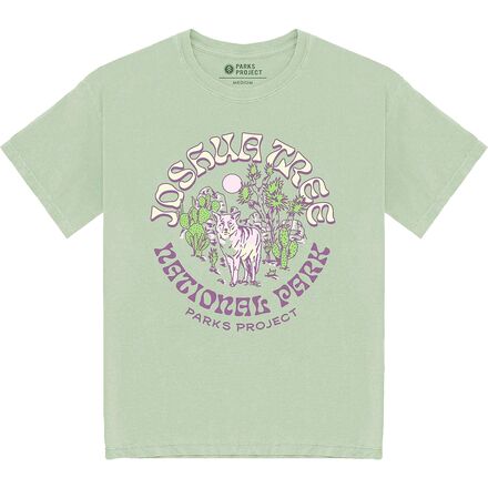 Parks Project - Joshua Tree 90s Gift Shop T-Shirt - Light Green