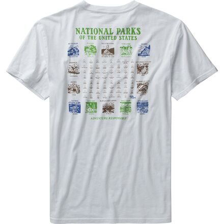 Parks Project - States & National Parks T-Shirt - White