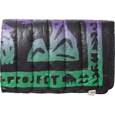 Parks Project - National Parks Woodcuts Recycled Camp Blanket