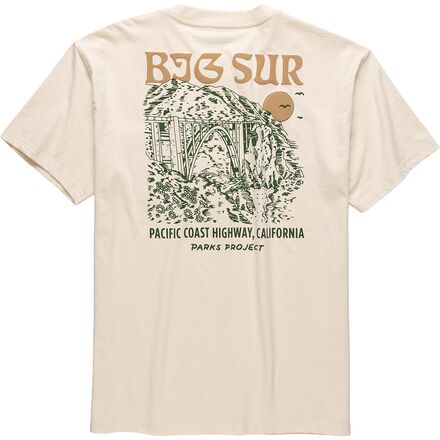 Big Sur Bridges Puff Print Pocket T-Shirt - Men's