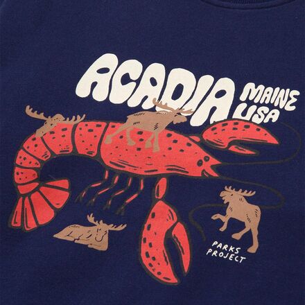 Parks Project - Acadia Lobster Moose Crew Sweatshirt