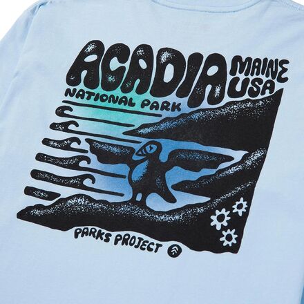 Parks Project - Acadia Puffins Long-Sleeve T-Shirt