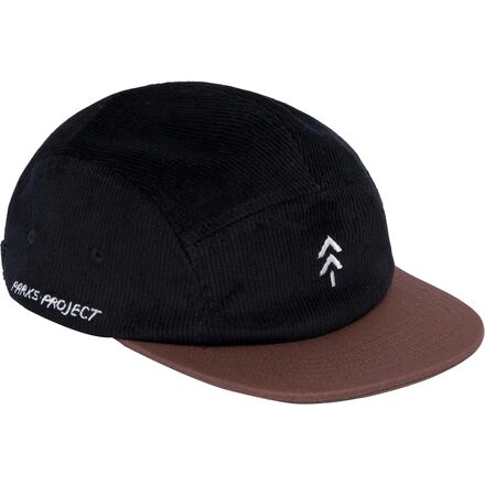 Parks Project - Trail Crew 5-Panel Cord Hat - Black