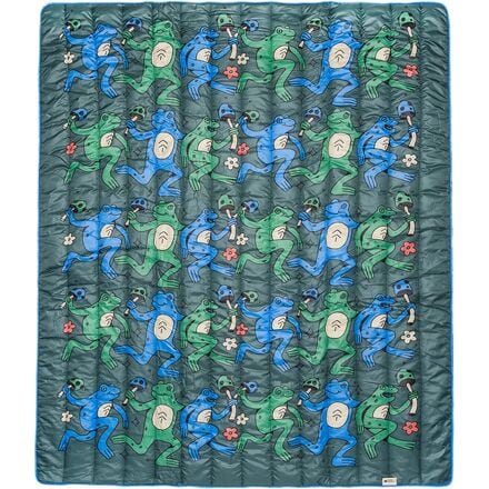 Parks Project - Great Outdoors Recycled Camp Blanket - Green