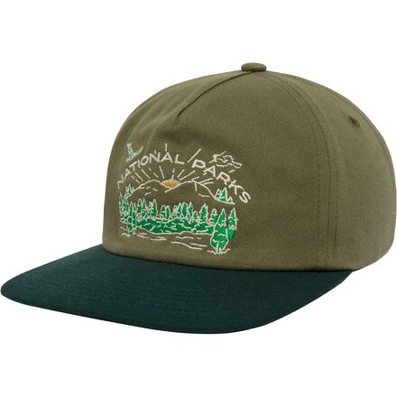 Parks Project - National Park Welcome Grandpa Hat - Sage
