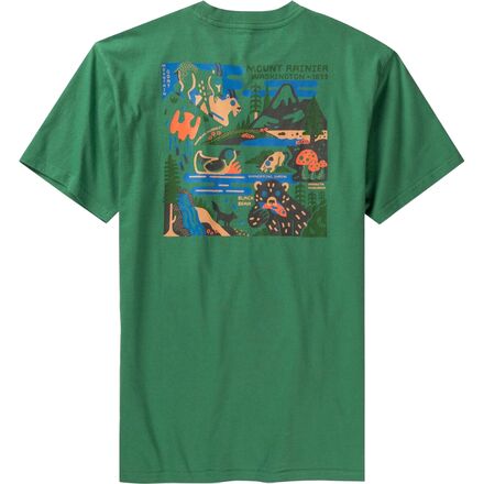 Parks Project - Mount Rainier 1899 T-Shirt - Sage