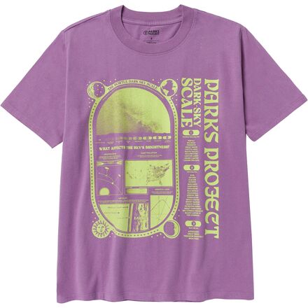 Parks Project - Dark Sky Checklist Relaxed T-Shirt - Women's