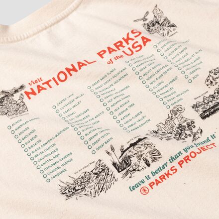 Parks Project - National Park Naturalist Checklist Relaxed T-Shirt - Women's