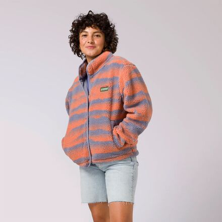 Parks Project - Smoky Mtn Haze High Pile Fleece Jacket - Women's