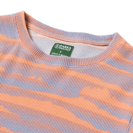 Parks Project - Smoky Mtn Haze Mini Waffle T-Shirt - Women's