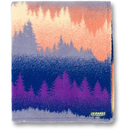 Parks Project - Smoky Mtn. Haze Fleece Throw
