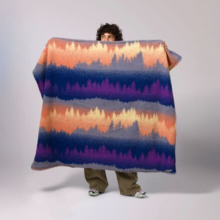 Parks Project - Smoky Mtn. Haze Fleece Throw