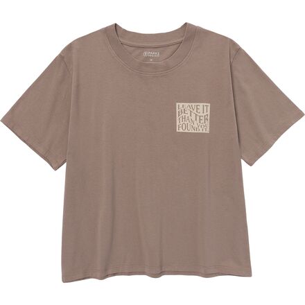 Parks Project - Leave It Better Than You Found It Boxy T-Shirt - Women's