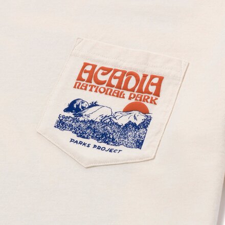 Parks Project - Acadia Puff Print Pocket T-Shirt