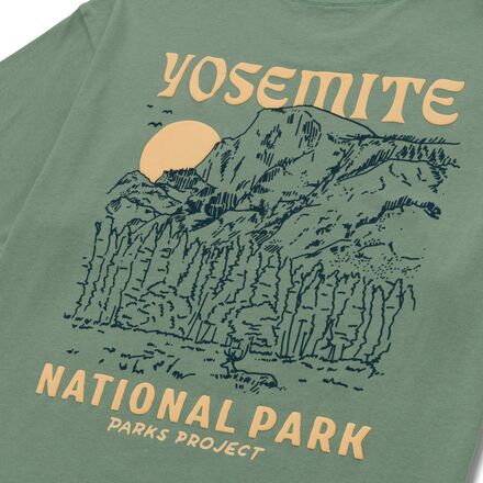 Parks Project - Yosemite Puff Print Pocket T-Shirt