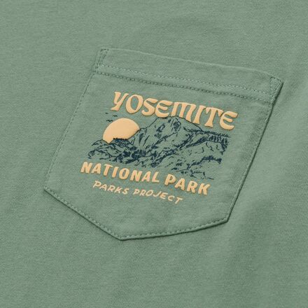 Parks Project - Yosemite Puff Print Pocket T-Shirt