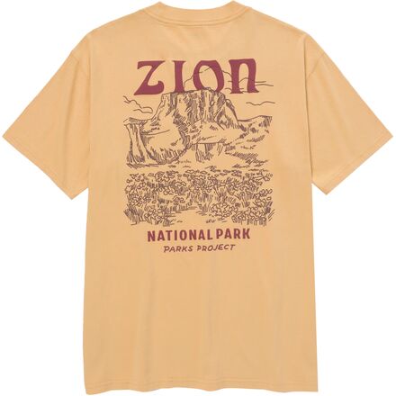 Zion Puff Print Pocket T-Shirt