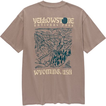 Yellowstone Puff Print Pocket T-Shirt