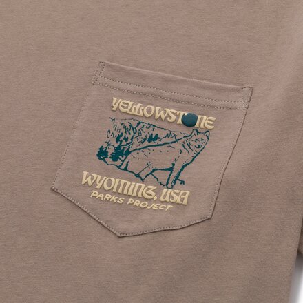 Parks Project - Yellowstone Puff Print Pocket T-Shirt