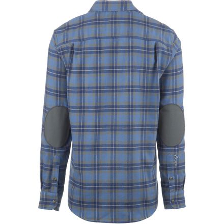Pladra - Leon Smokey Blue Flannel Shirt - Men's