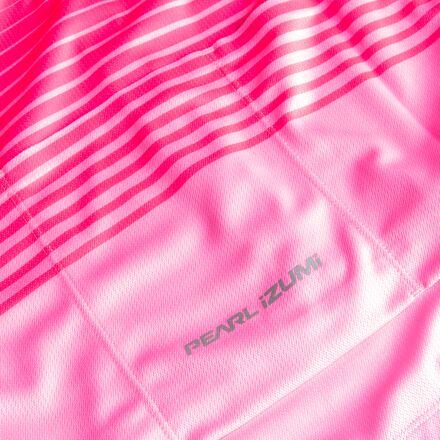 PEARL iZUMi - ELITE Pursuit Short-Sleeve Graphic Jersey - Women's - Screaming Pink Foil