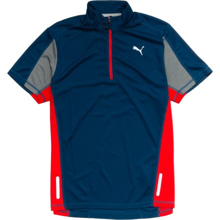 Puma Ecosphere - Cross Core 1/2-Zip T-Shirt - Short-Sleeve - Men's