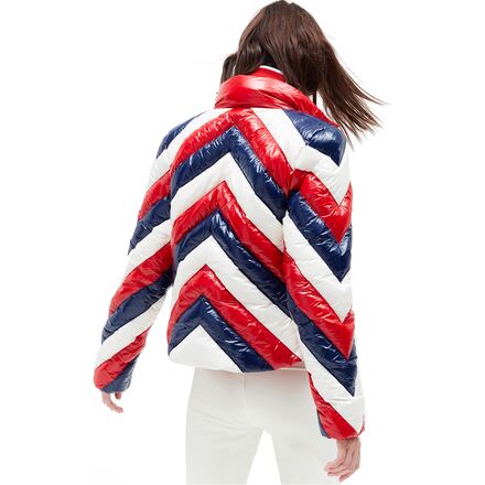 Perfect Moment - Mini Stripe Duvet Jacket - Women's