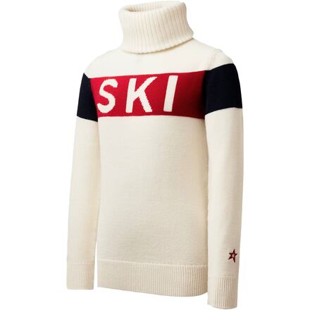Perfect Moment - Ski Turtle Sweater II - Girls' - Snow White