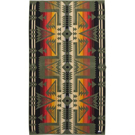 Oversized Jacquard Towel