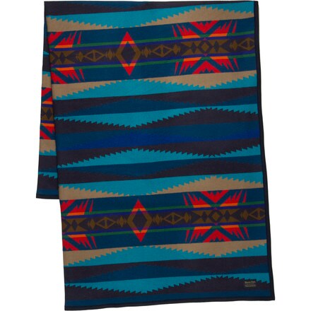 Pendleton - Lahaina Wave Blanket with Leather Carrier