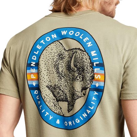 Pendleton - Bison Head Graphic Short-Sleeve T-Shirt - Men's