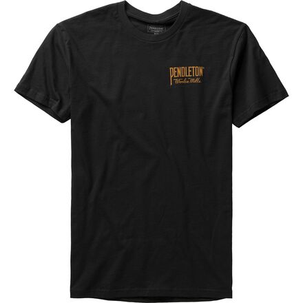 Pendleton - Original Western Graphic Short-Sleeve T-Shirt - Men's - Graphite Black/Yellow