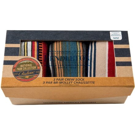 Pendleton - National Park Crew Sock - 3-Pack