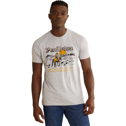 Pendleton - Westbound Graphic T-Shirt - Men's - Heather Grey/Black