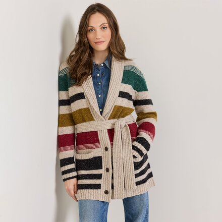 Pendleton - Camp Stripe Cardigan - Women's