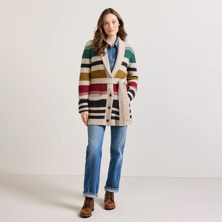Pendleton - Camp Stripe Cardigan - Women's