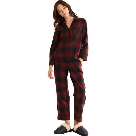 Pendleton - Pajama Set - Women's - Red/Black Ombre