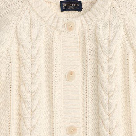 Pendleton - Cotton Cable Cardigan - Women's