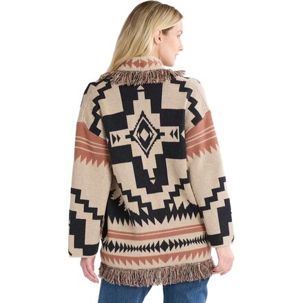 Pendleton - Graphic Fringe Cardigan - Women's