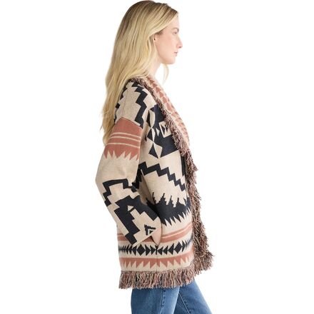 Pendleton - Graphic Fringe Cardigan - Women's