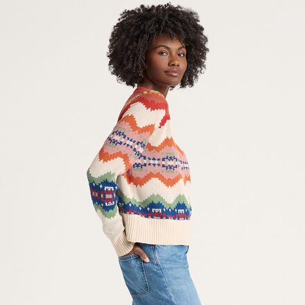 Pendleton - Raglan Cotton Graphic Sweater - Women's
